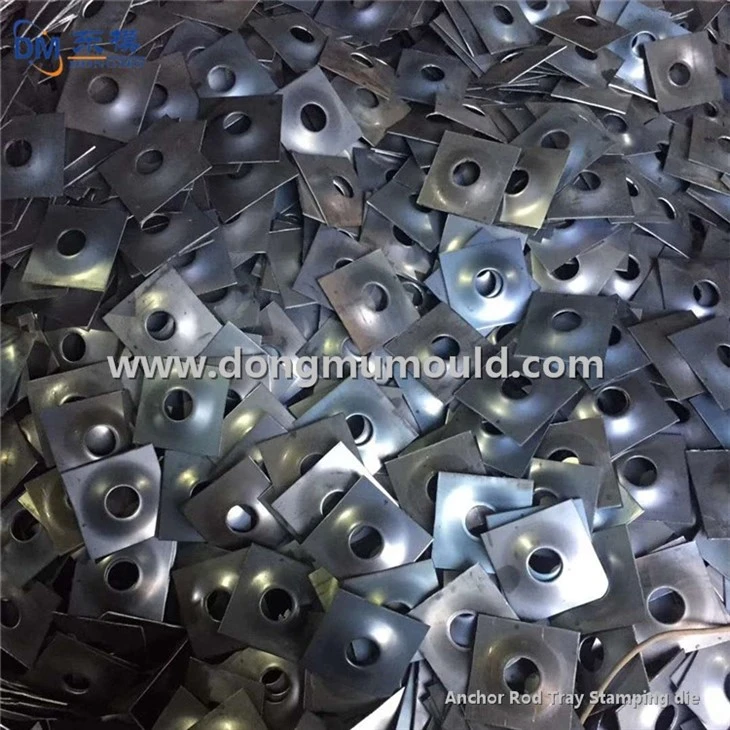 Steel Rebar Bolt Tray Flanging And Punching Die For Mining