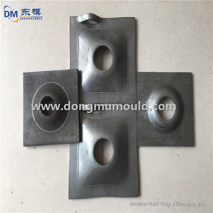 Steel Rebar Bolt Tray Flanging And Punching Die For Mining